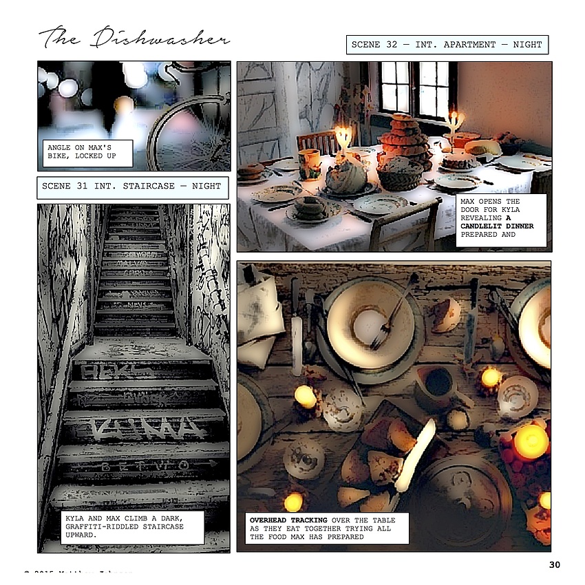 Storyboard 7 — The Candlelight Dinner