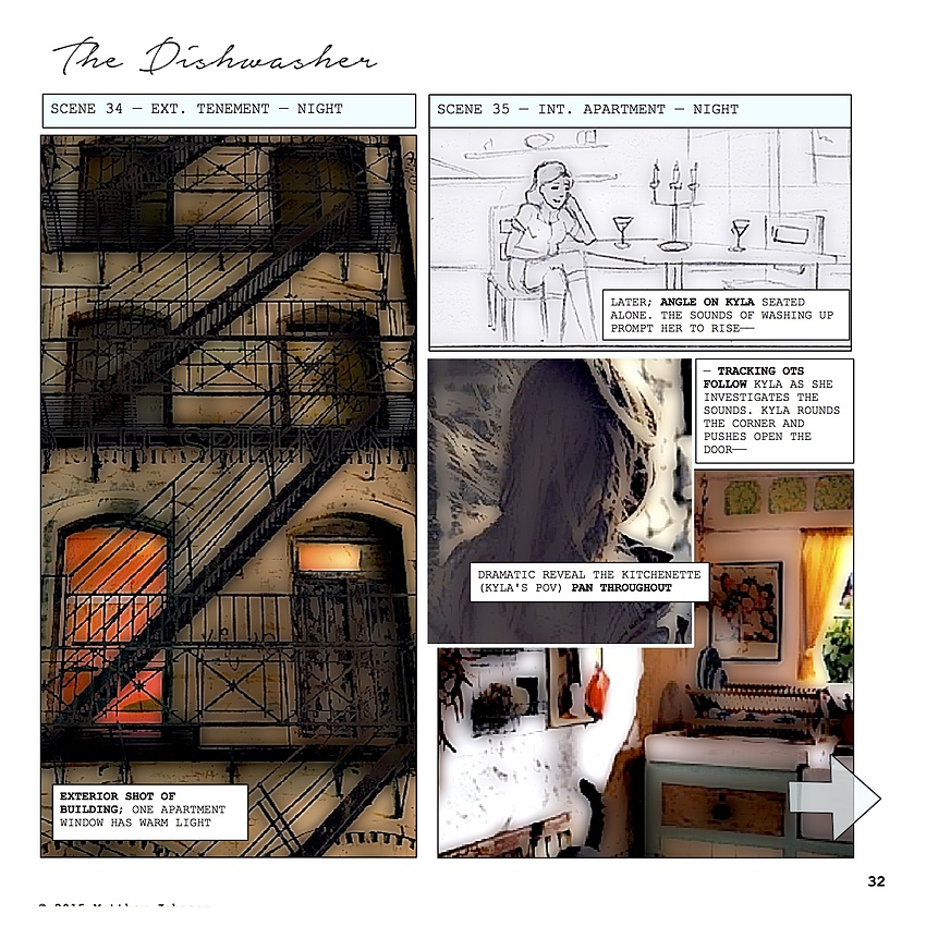 Storyboard 9 — Max's Kitchenette